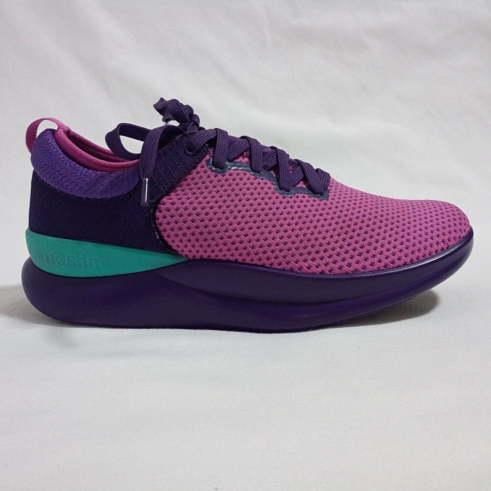Moshn By Klog Rhythm Comfort Sneakers Shoes Pink/Purple/Teal Size 9.5